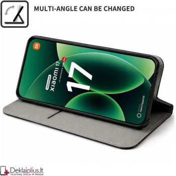 Telone atverčiamas dėklas - žalias (Xiaomi 17)